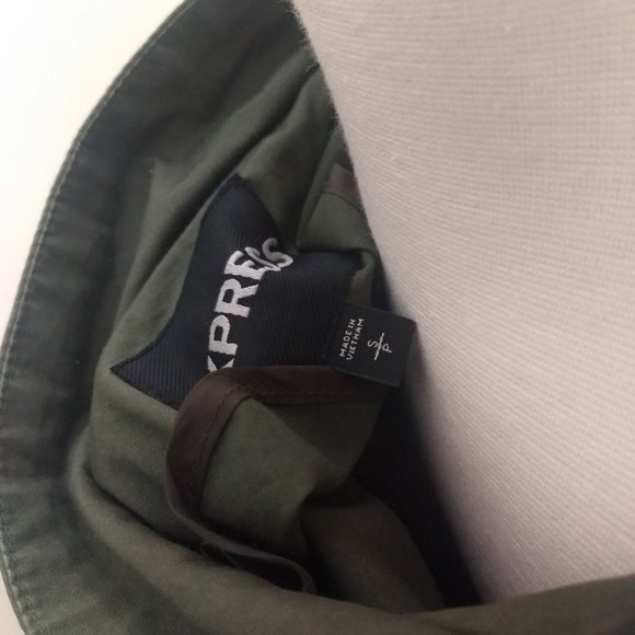 Express Army Green Parka - Picture 4 of 4